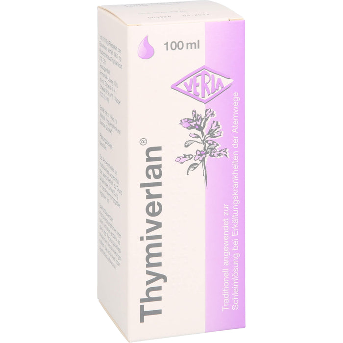 Thymiverlan, Flüssigkeit zum Einnehmen, 100 ml Solution