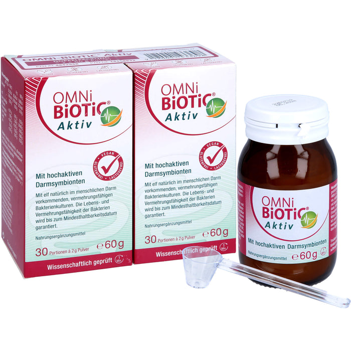 OMNi-BiOTiC aktiv, 2X60 g PUL