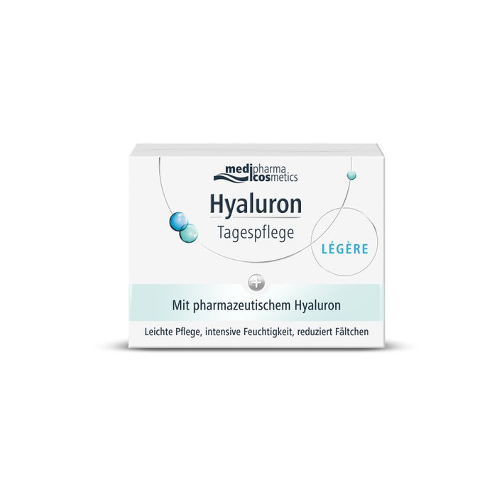 medipharma cosmetics Hyaluron Tagespflege legere im Tiegel, 50 ml Creme