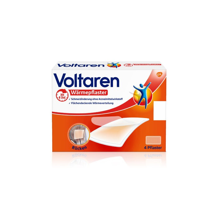 Voltaren Wärmepflaster Rücken, 4 St. Pflaster