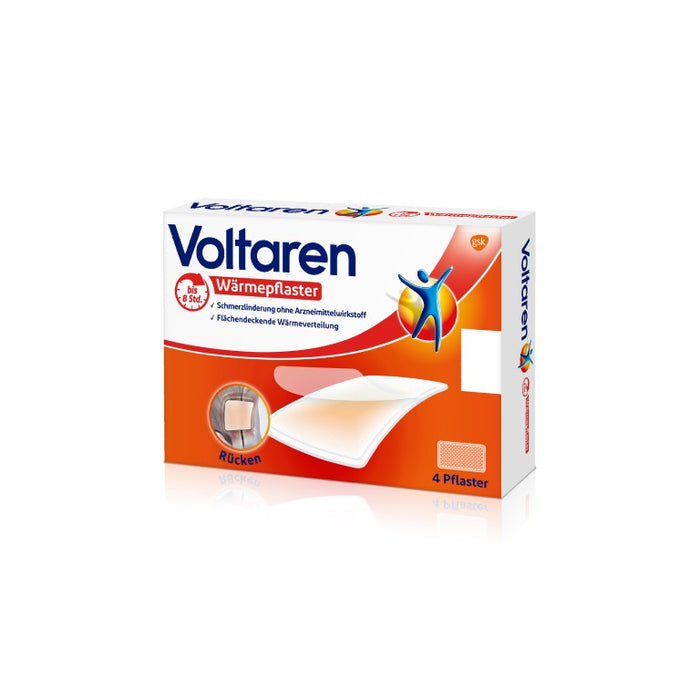 Voltaren Wärmepflaster Rücken, 4 St. Pflaster