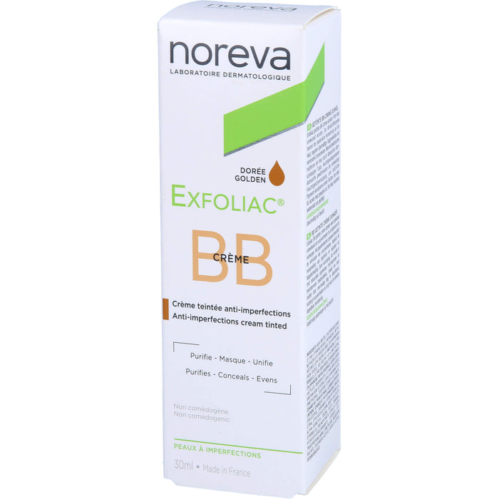 Noreva exfoliac getönte BB-Creme dunkel, 30 ml Crème