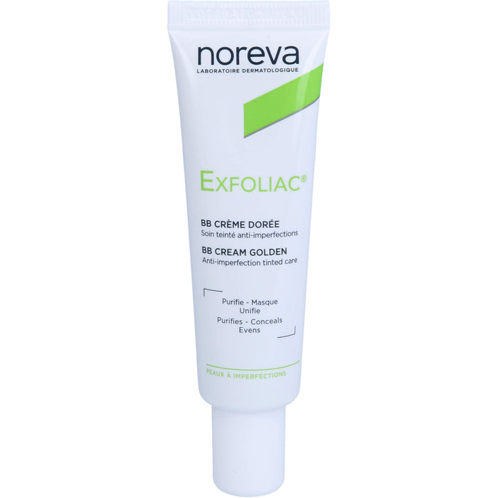 Noreva exfoliac getönte BB-Creme dunkel, 30 ml Creme