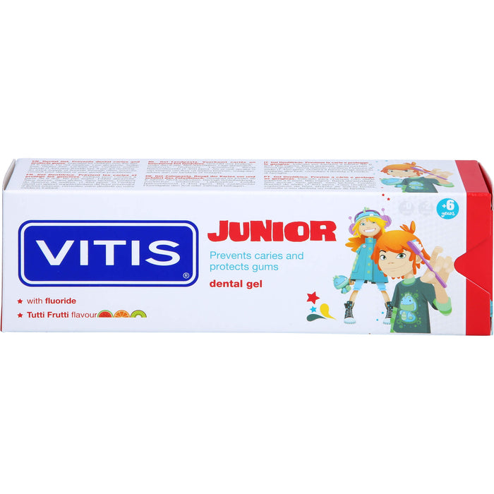 VITIS Junior Gel Zahnpasta, 75 ml ZPA