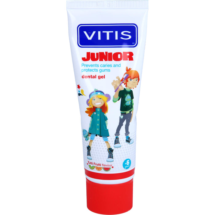 VITIS Junior Gel Zahnpasta, 75 ml ZPA