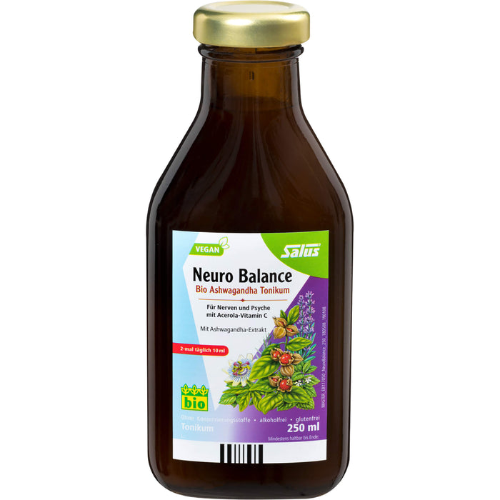 Salus Neuro Balance Ashwagandha Bio Tonikum, 250 ml Solution