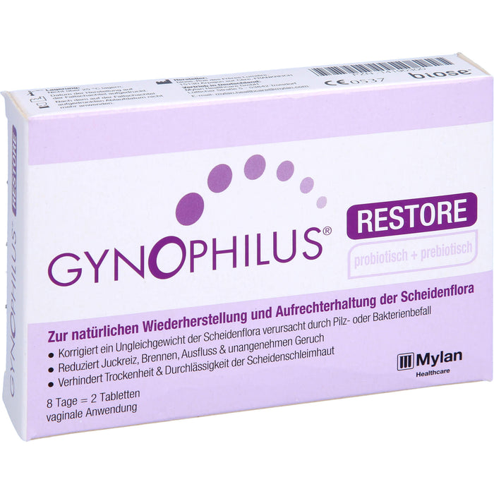 Gynophilus restore, 2 St. Tabletten