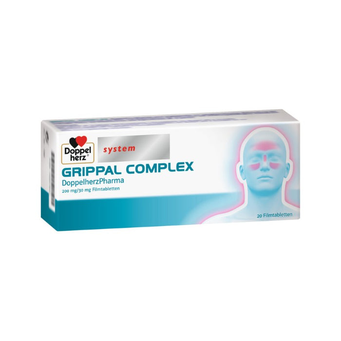 Doppelherz system Grippal Complex Tabletten, 20 pc Tablettes