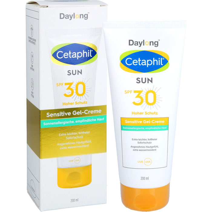 Cetaphil sun Daylong 30 sensitive Gel-Creme Körper, 200 ml Crème