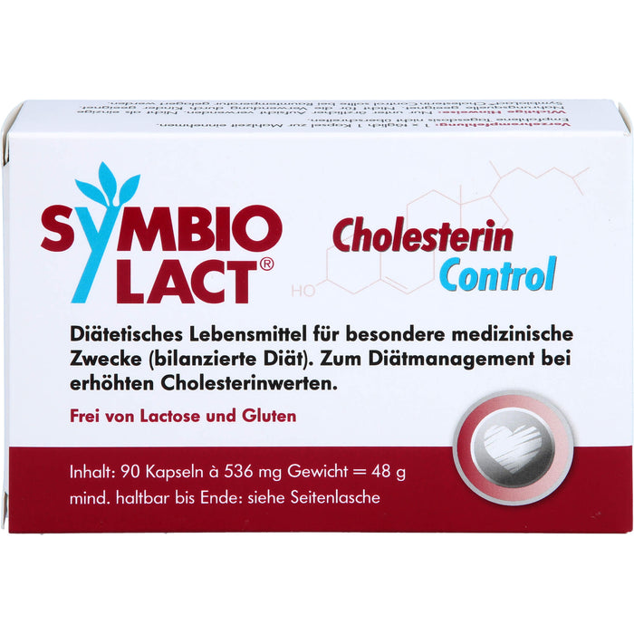 SYMBIO LACT Cholesterin Control Kapseln, 90 St. Kapseln