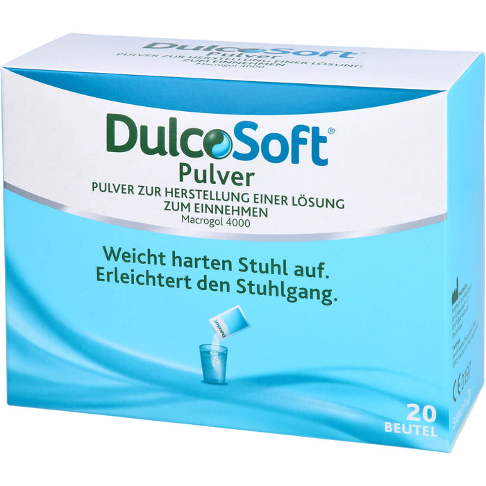 DulcoSoft Pulver mit Macrogol 4000 bei unregelmäßigem Stuhlgang und Verstopfung, 200 g Powder