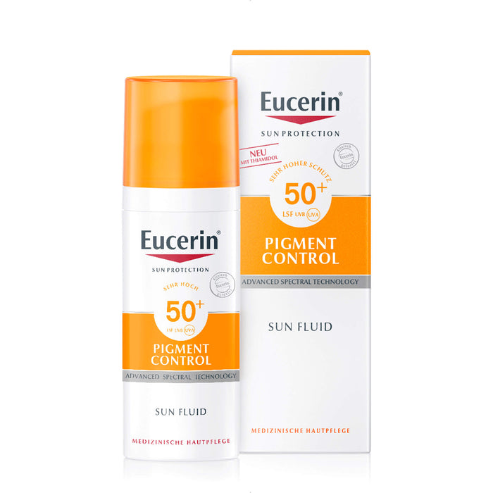 Eucerin Pigment Control LSF 50+ Sun Fluid, 50 ml Lösung