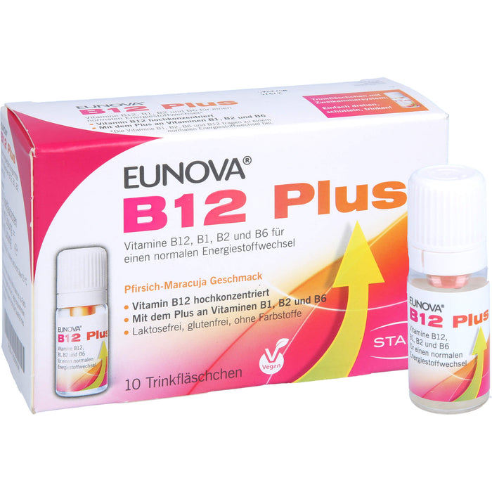 EUNOVA B12 Plus Trinkfläschchen, 10 pcs. Ampoules