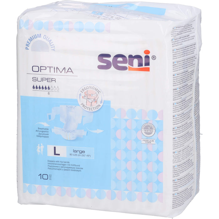 Seni Optima Super L, 10 St