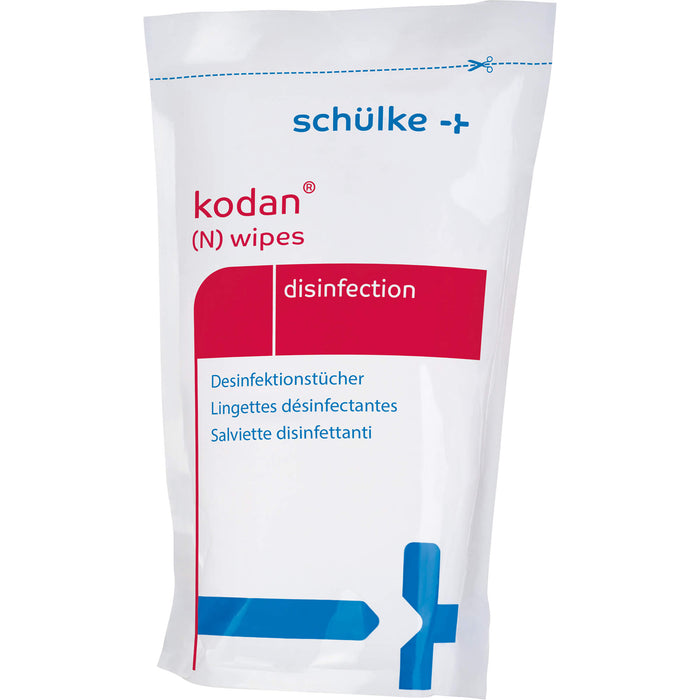 kodan N wipes Refill gebrauchsfertige Tücher zur Desinfektion und Reinigung von Flächen aller Art, 90 pc Tissus