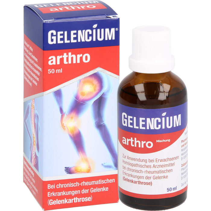 GELENCIUM arthro Mischung bei Gelenkarthrose, 50 ml Lösung