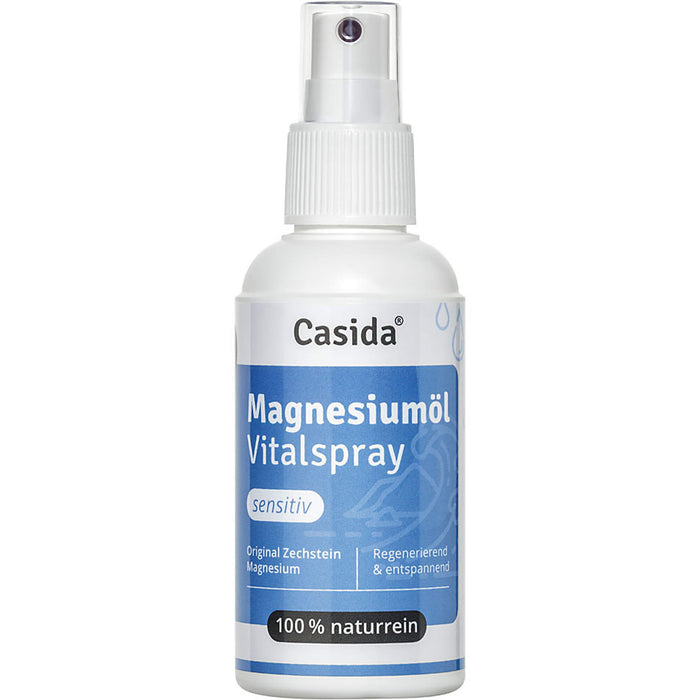 Casida Magnesiumöl Vitalspray sensitiv, 100 ml Lösung