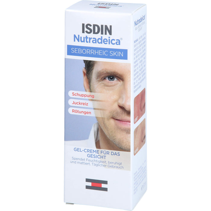 ISDIN Nutradeica Seborrheic Skin Gel-Creme für das Gesicht, 50 ml Crème