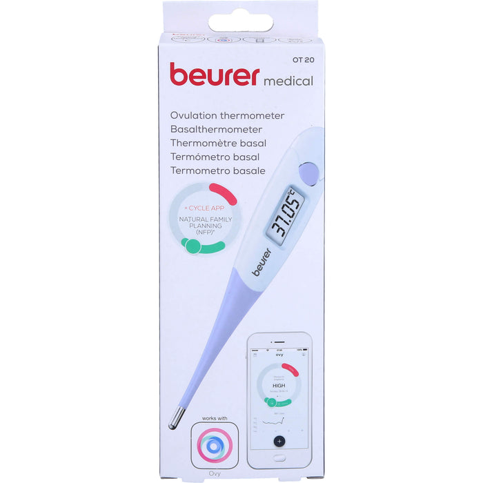 Beurer OT20 Basalthermometer+Zyklus-App Ovy, 1 St