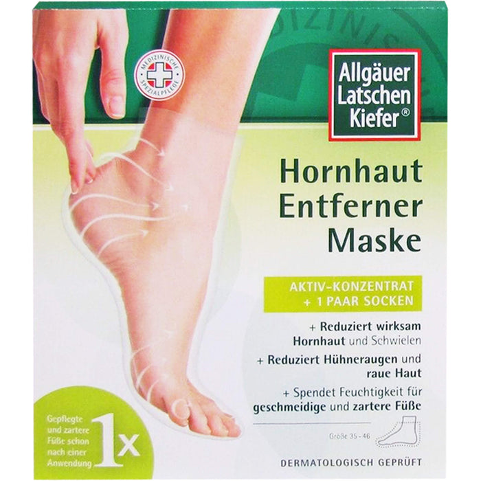 Allgäuer Latschenkiefer Hornhaut Entferner Maske, 1 pcs. Masks