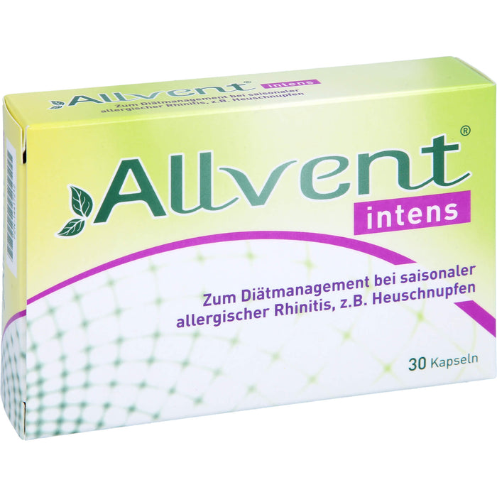 Allvent intens Kapseln bei saisonaler allergischer Rhinitis, 30 St. Kapseln