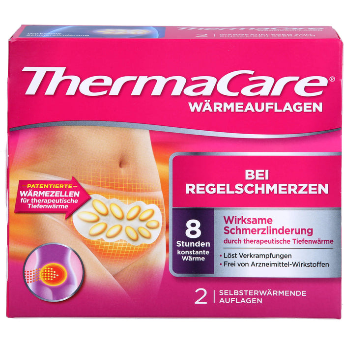 ThermaCare Wärmeauflagen bei Regelschmerzen, 2 pcs. Patch