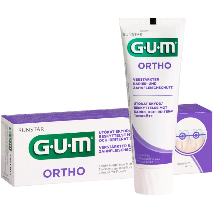 Gum Ortho Zahngel, 75 ml ZGE