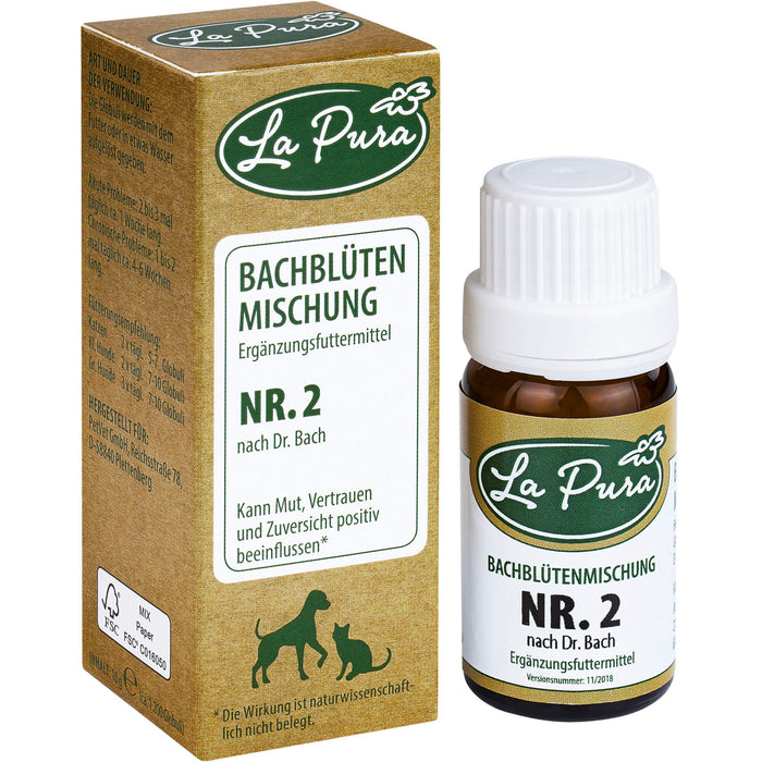 LaPura Bachblüten Nr.2 Vet, 10 g GLO