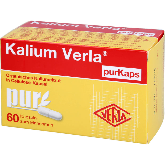 Kalium Verla purKaps Kapseln, 60 pcs. Capsules