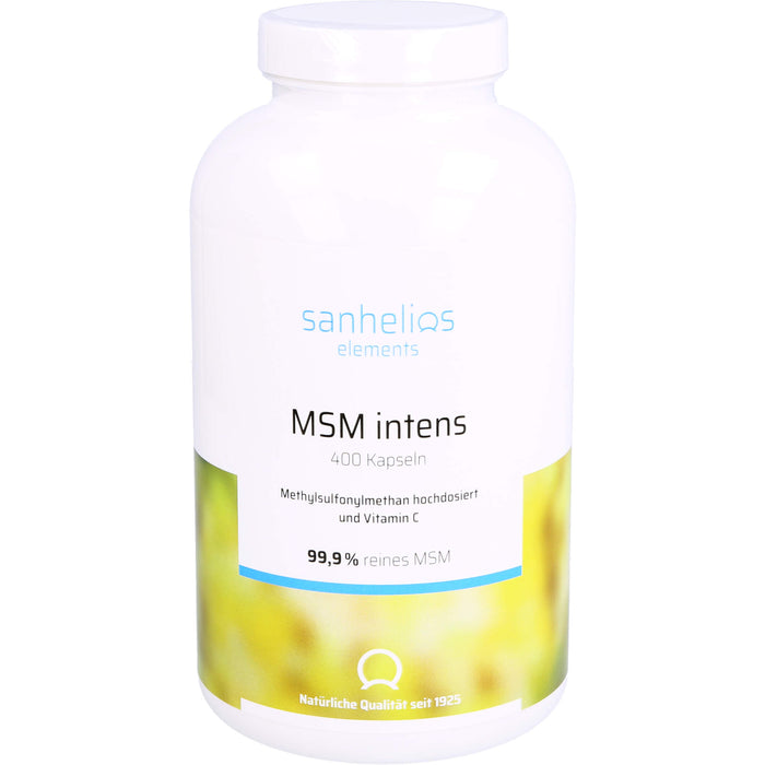 Sanhelios MSM Kapseln intens 1600 mg, 400 pc Capsules