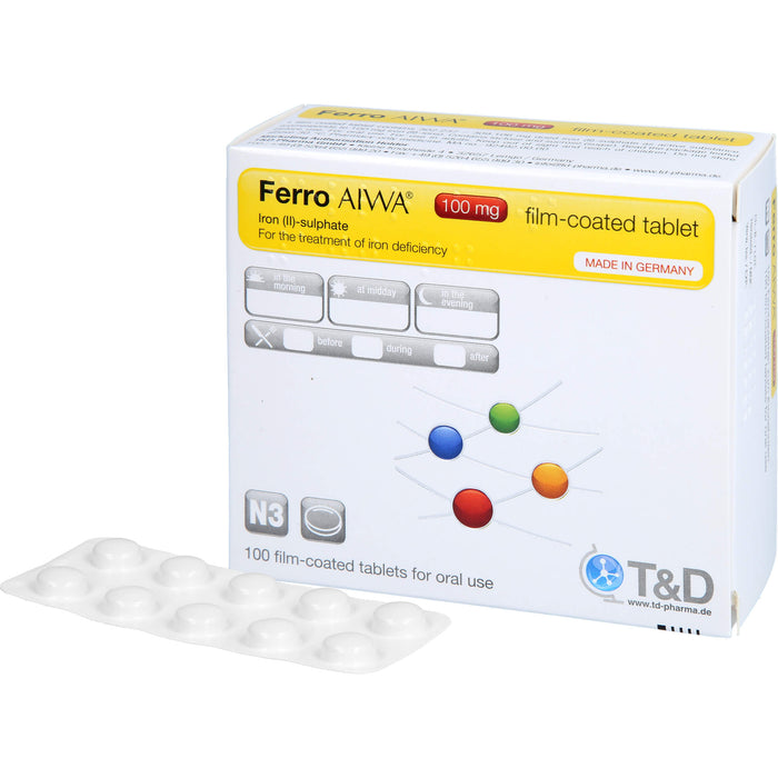 Ferro AIWA 100 mg Filmtablette, 100 St FTA