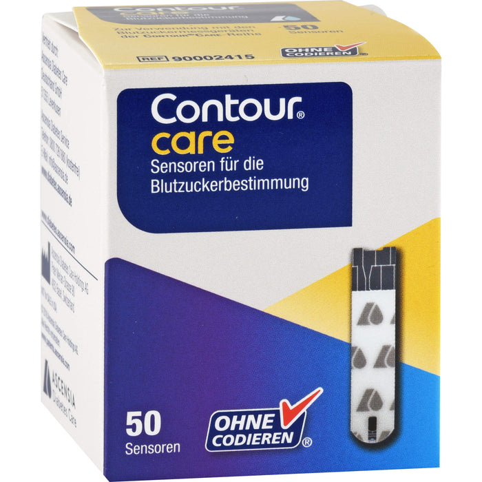 CONTOUR CARE Sensoren, 50 pcs. Test strips