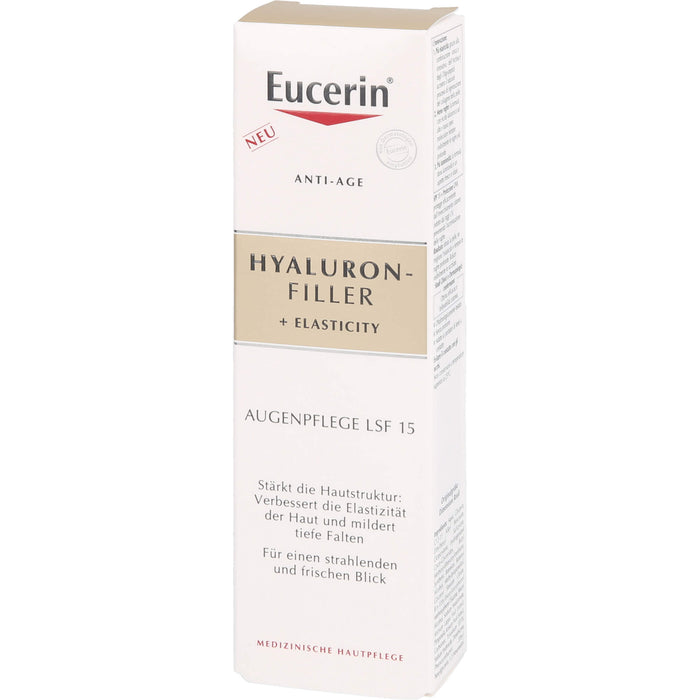 Eucerin Anti-Age Hyaluron-Filler +Elasticity Auge, 15 ml Cream