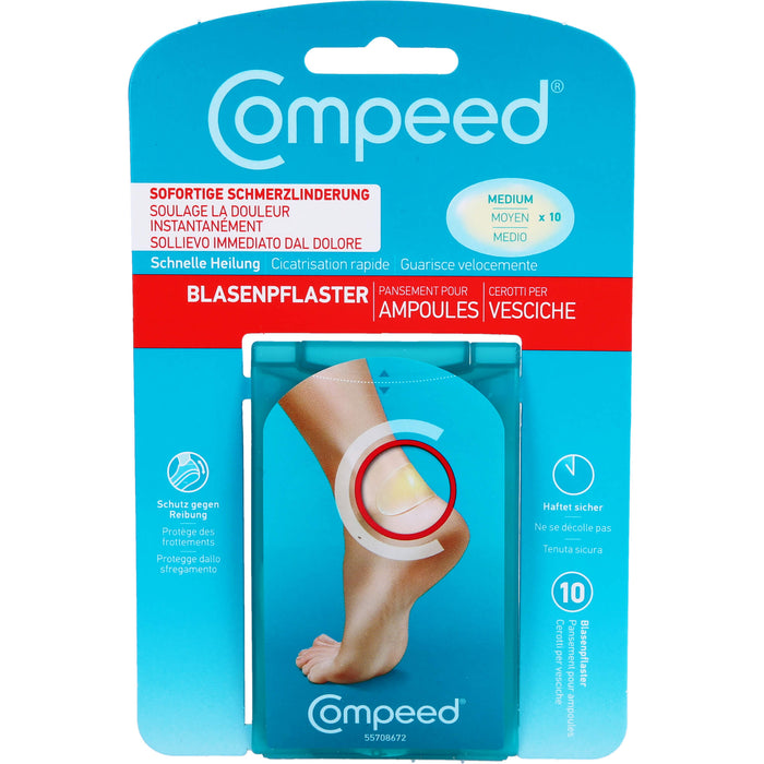 Compeed Blasenpflaster medium, 10 pc Pansement