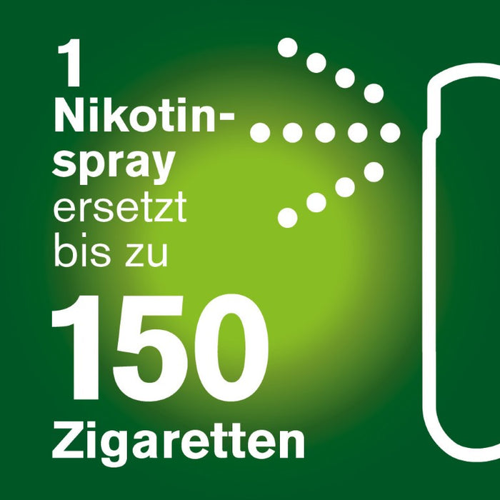 nicorette fruit & mint Spray zur Anwendung in der Mundhöhle, 2 St. Spray