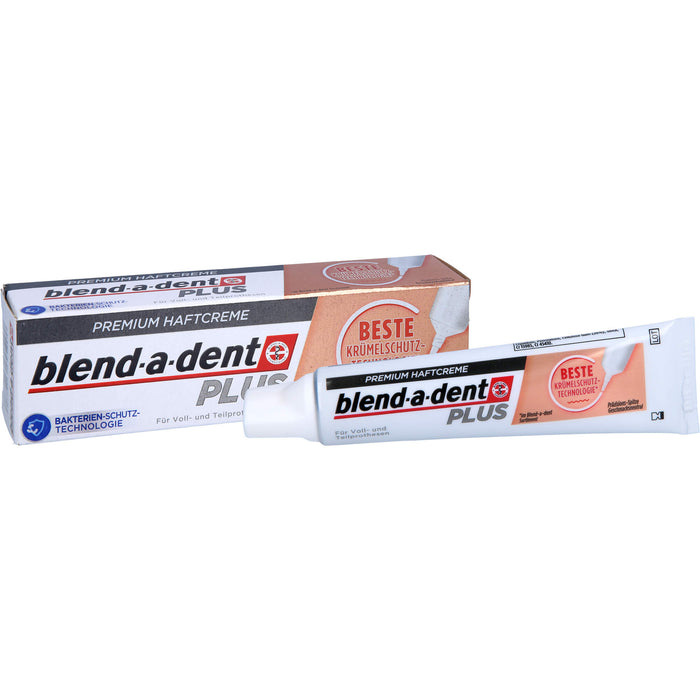 blend-a-dent Plus Premium Haftcreme Krümelschutz, 40 g Creme