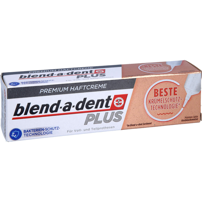 blend-a-dent Plus Premium Haftcreme Krümelschutz, 40 g Cream