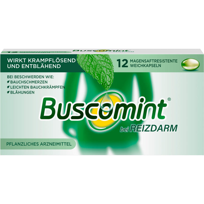 Buscomint Weichkapseln bei Reizdarm, 48 pc Capsules