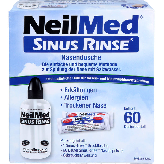 NeilMed SINUS RINSE Nasendusche, 60 pc Sachets