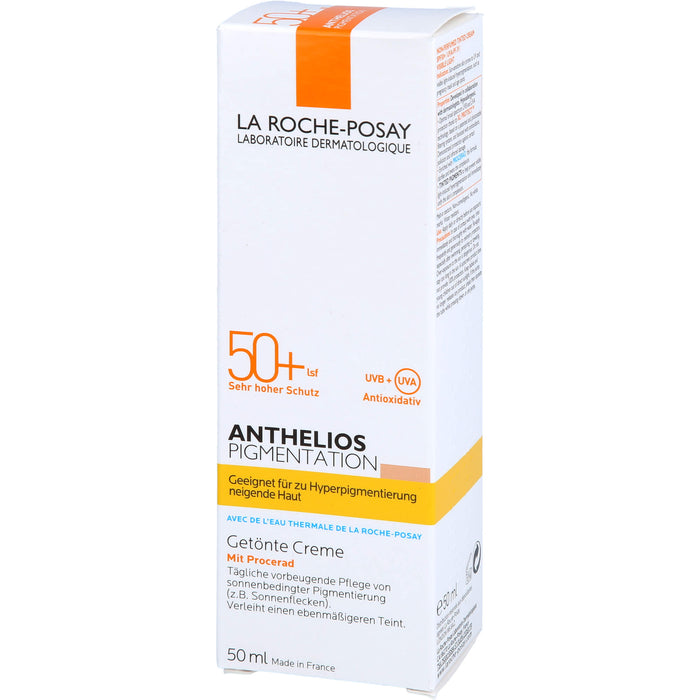 LA ROCHE-POSAY Anthelios Pigmentation lsf 50+ Getönte Creme, 50 ml Crème