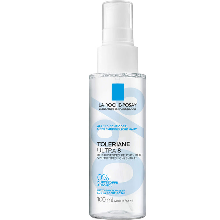 La Roche-Posay Toleraine Ultra 8 beruhigendes Feuchtigkeit spendendes Konzentrat, 100 ml Lösung