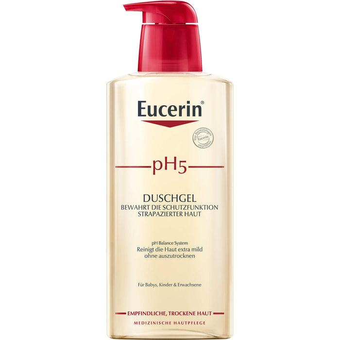 Eucerin pH5 Duschgel für trockene, empfindliche Haut, 400 ml Shower Gel