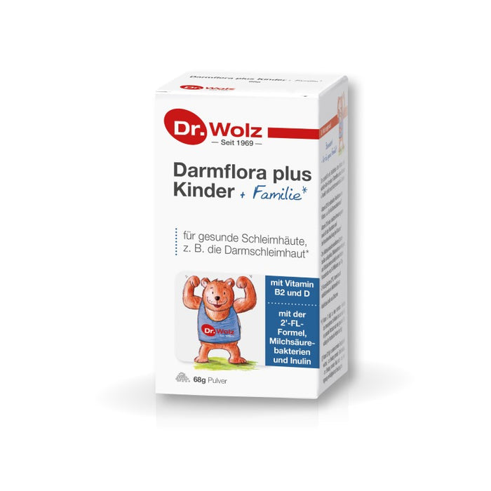 Dr. Wolz Darmflora plus Kinder + Familie Pulver, 68 g Pulver