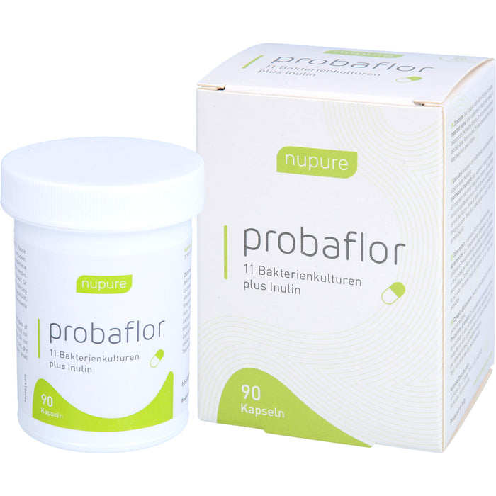 nupure probaflor - Probiotika zur Darmsanierung, 90 pc Capsules