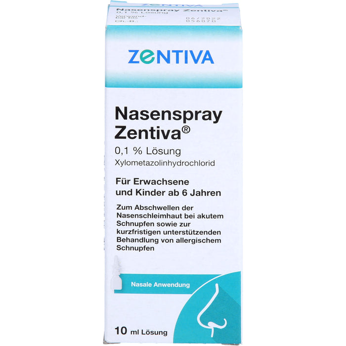 Nasenspray Zentiva, 10 ml Lösung