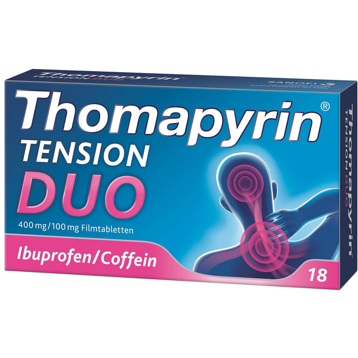 Thomapyrin Tension duo 400 Filmtabletten, 18 pcs. Tablets