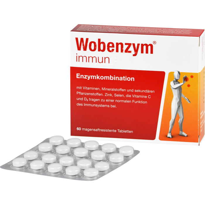 Wobenzym immun Tabletten, 60 pc Tablettes