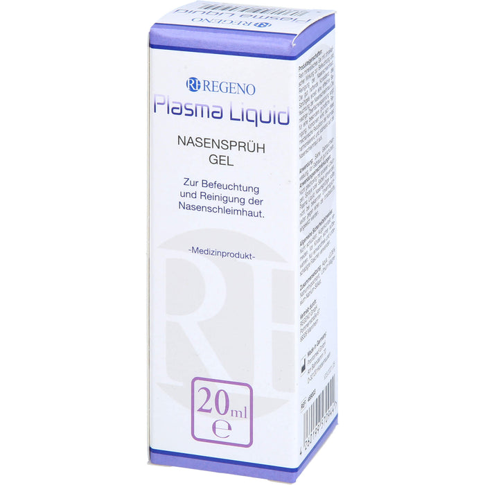 REGENO Plasma Liquid Nasensprühgel, 20 ml Lösung