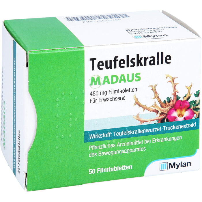 Teufelskralle MADAUS Filmtabletten, 50 St. Tabletten