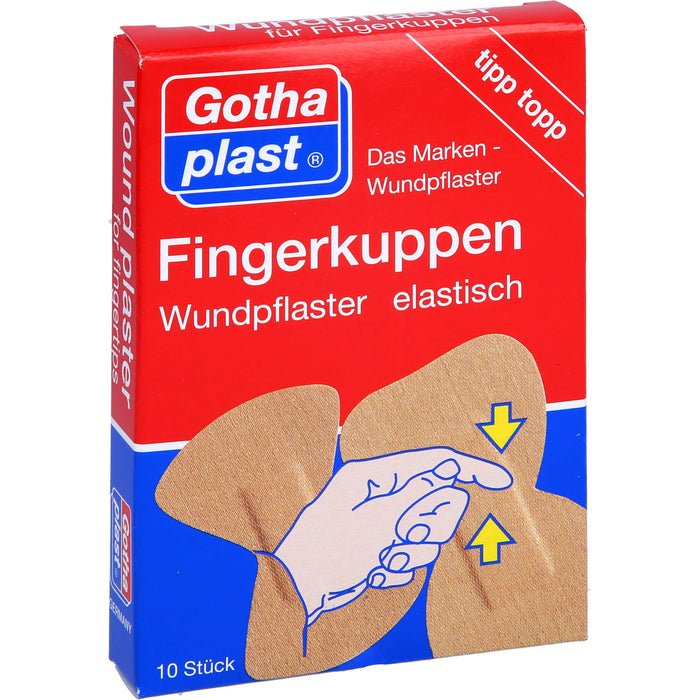 Gothaplast Fingerkuppenwundpflaster elastisch 2Gr., 10 pcs. Patch